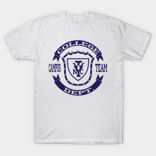 NYC. College. Athletic. Sport  design. T-Shirt